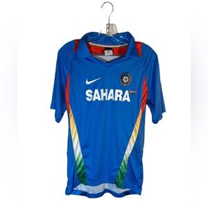Nike Sahara India Cricket Jersey Men’s Size Small (S) Polo Shirt Dri-Fit